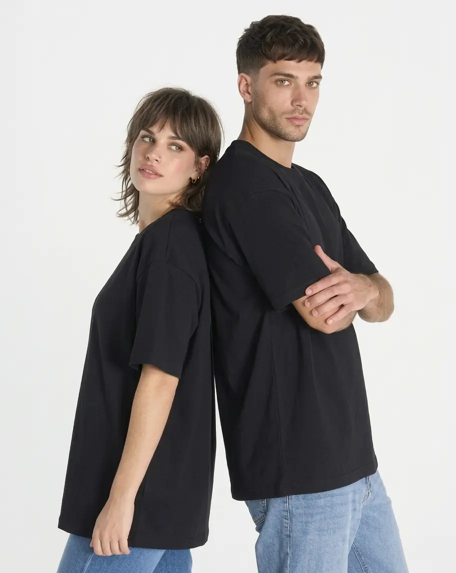 koszulka oversize z nadrukiem